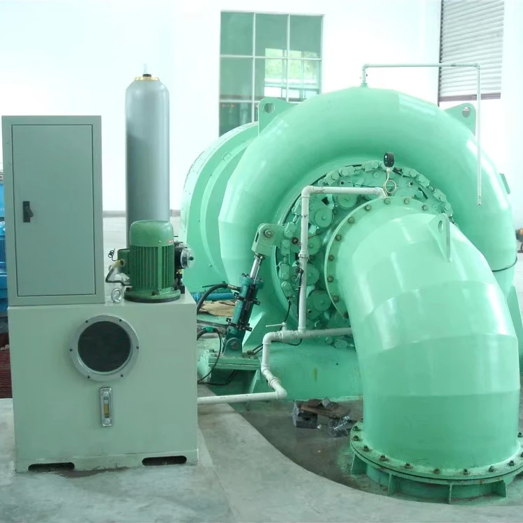 Op maat gemaakte hydroturbinegenerator met hoge duurzaamheid voor industriële energieproductie