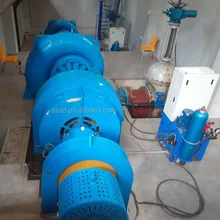 Verticale of horizontale installatiemodus Francis Hydroturbine Generator 50Hz/60Hz Nominale frequentie