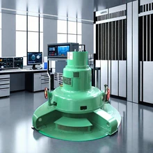 Gepersonaliseerde Kaplan Hydroturbine Generator Runner Diameter 0,6-2m Voor Output
