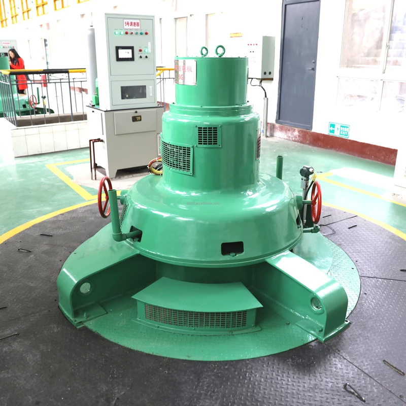 PLC-besturingssysteem Waterturbinegenerator 1000 kW Vermogen Uitgang Lucht/water koeling voor energieproductie