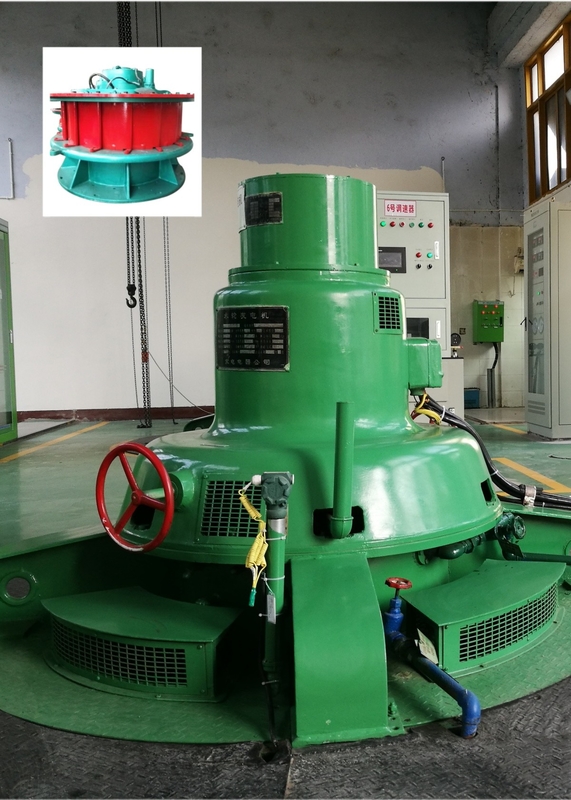 milieuvriendelijke energieopwekking roestvrij staal runner kaplan waterturbine watergenerator met nominale snelheid 100-1500 r/min