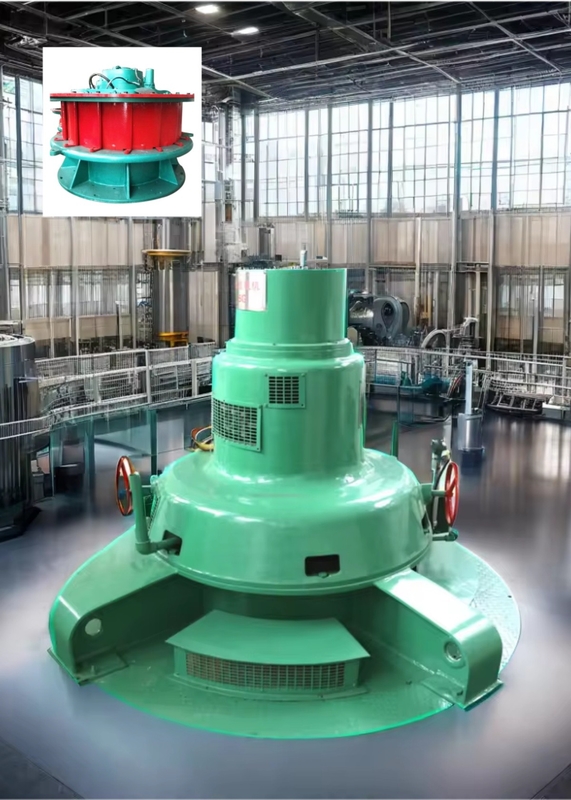 Gepersonaliseerde Kaplan Hydroturbine Generator Runner Diameter 0,6-2m Voor Output