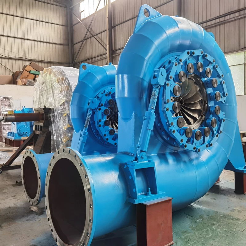 50HZ-frequentie waterturbinegenerator met 88-96% efficiëntie en hoge capaciteit van 300kw-20mw
