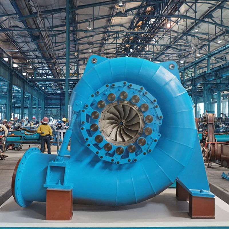 Toeleveranciers van waterturbines met generatoren van staal en roestvrij staal van hoge kwaliteit