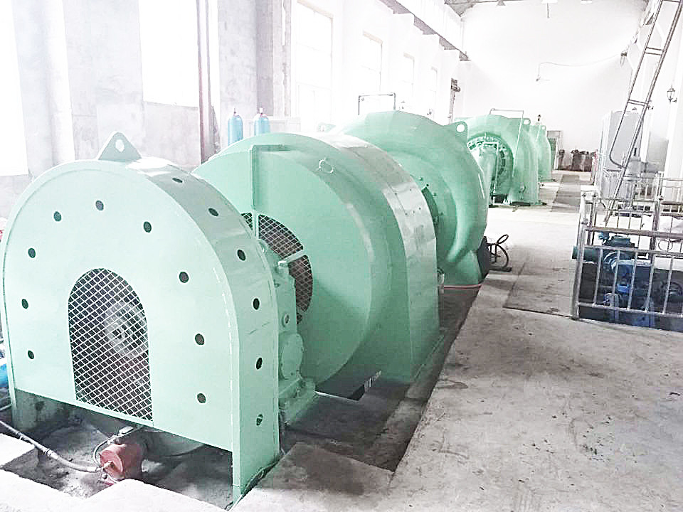 Hoge duurzaamheid Hydroturbines Hydro-elektrische generator voor waterkopbereik 20m-200m