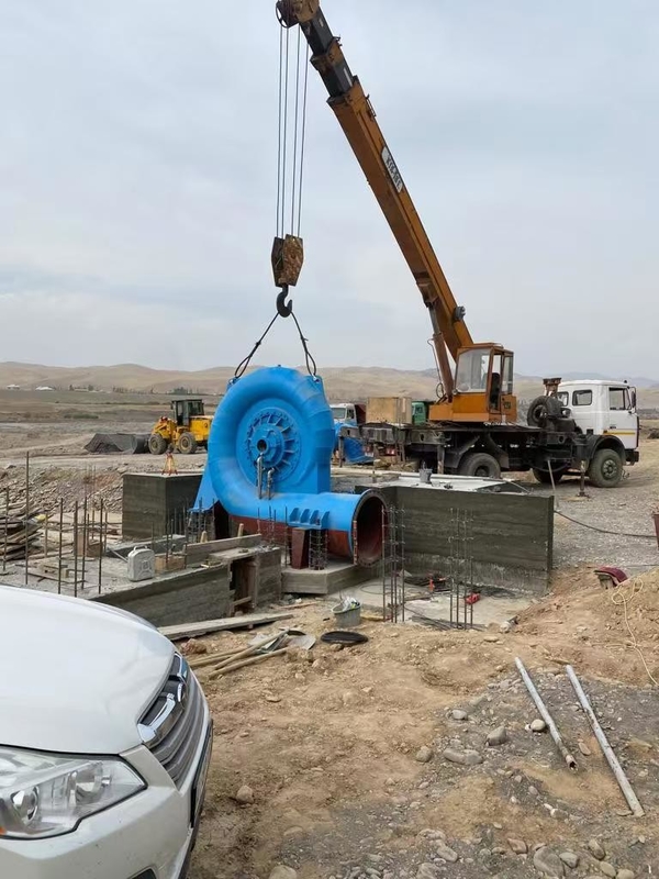 50 jaar levensduur Waterturbinegenerator Synchrone lucht/water koeling