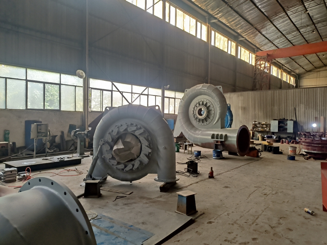 Meer dan 30 jaar Levensduur en snelheidsbereik 150rpm-1000rpm Waterturbine generator voor industriële