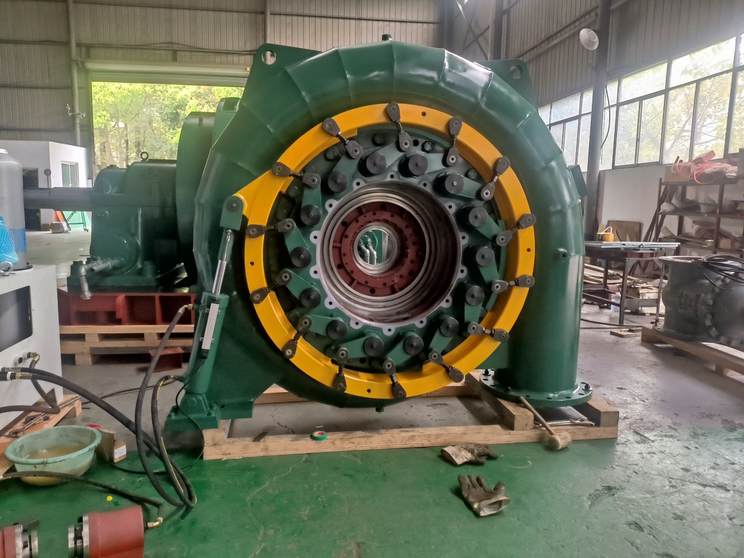 Meer dan 30 jaar Levensduur en snelheidsbereik 150rpm-1000rpm Waterturbine generator voor industriële