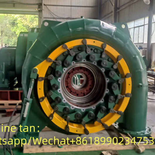 Automatische waterturbinegenerator voor energieopwekking