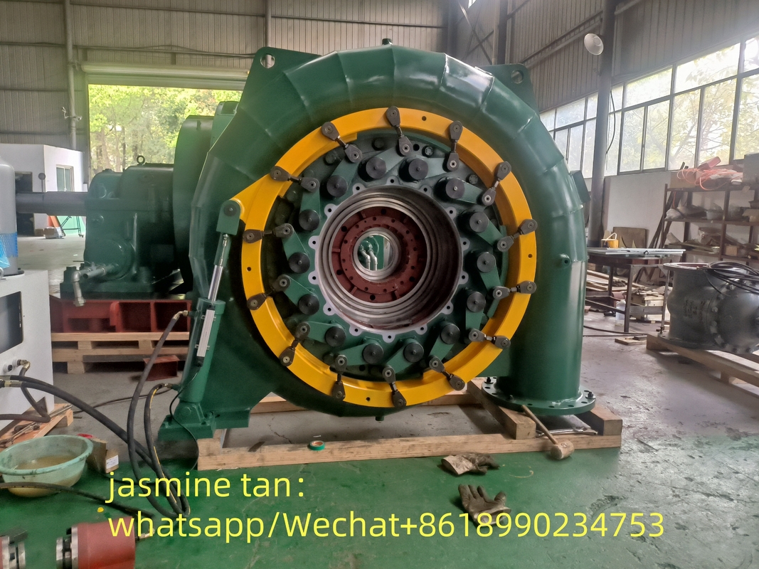 6-10kV Pelton-turbinegenerator met een nominale stroom van 100-1000A