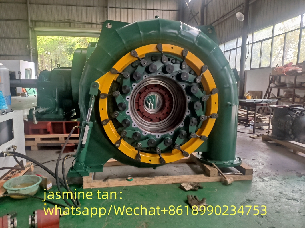 6-10kV Pelton-turbinegenerator met een nominale stroom van 100-1000A