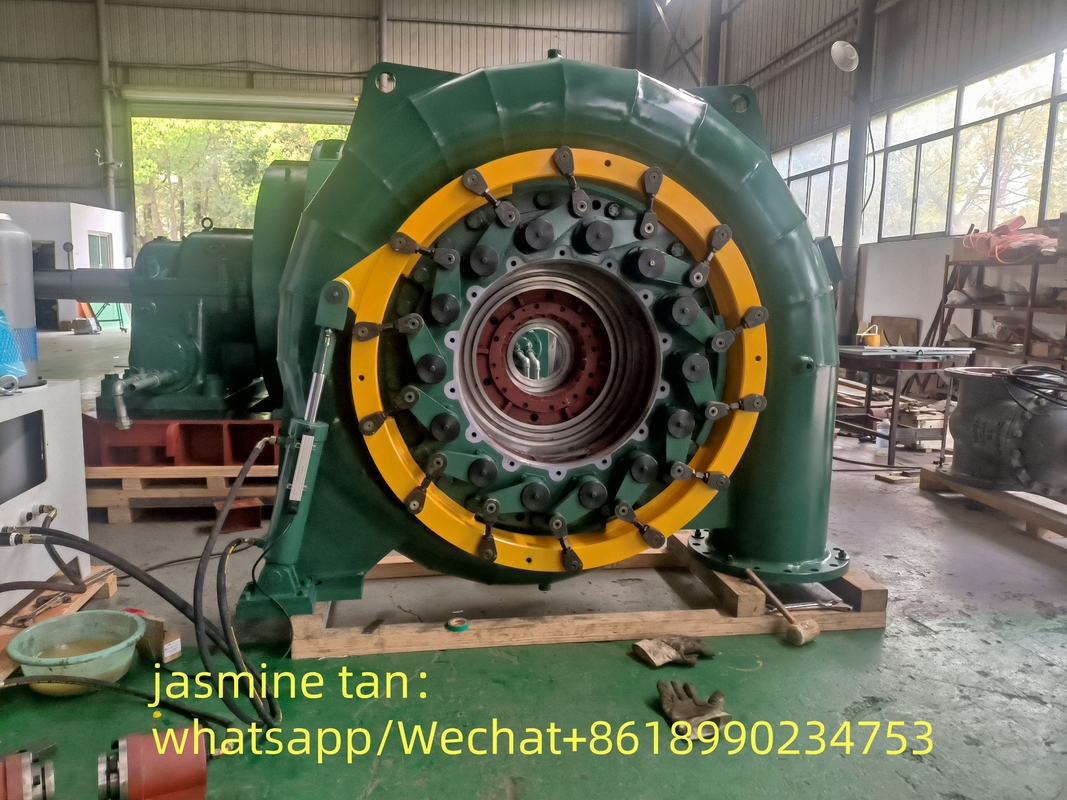 6-10kV Pelton-turbinegenerator met een nominale stroom van 100-1000A