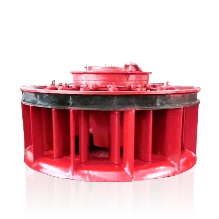 Verstelbare blaadtype roestvrijstalen waterturbine runner met 1000rpm nominale rotorsnelheid en 1-5 meter uitlaatdiameter