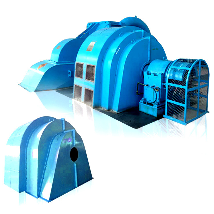 Isolatie Klasse F/F Borstelloze opwinding Francis turbinegenerator voor en stabiele energieopwekking