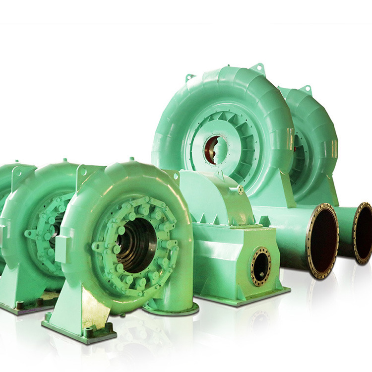 Hoge of lage snelheid roterende waterturbine runner met gehard metaal materiaal bij 600 rpm en 750 rpm