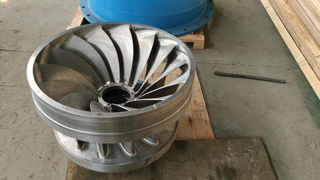 High or Low Speed Rotation Hydro Turbine Runner with Inlet Pressure 10 MPa