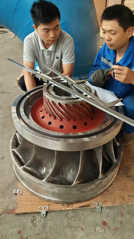 High or Low Speed Rotation Hydro Turbine Runner with Inlet Pressure 10 MPa