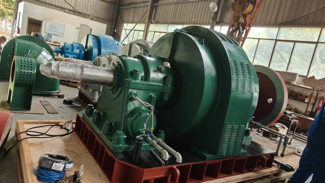 Verstelbare blaadtype roestvrijstalen waterturbine runner met 1000rpm nominale rotorsnelheid en 1-5 meter uitlaatdiameter