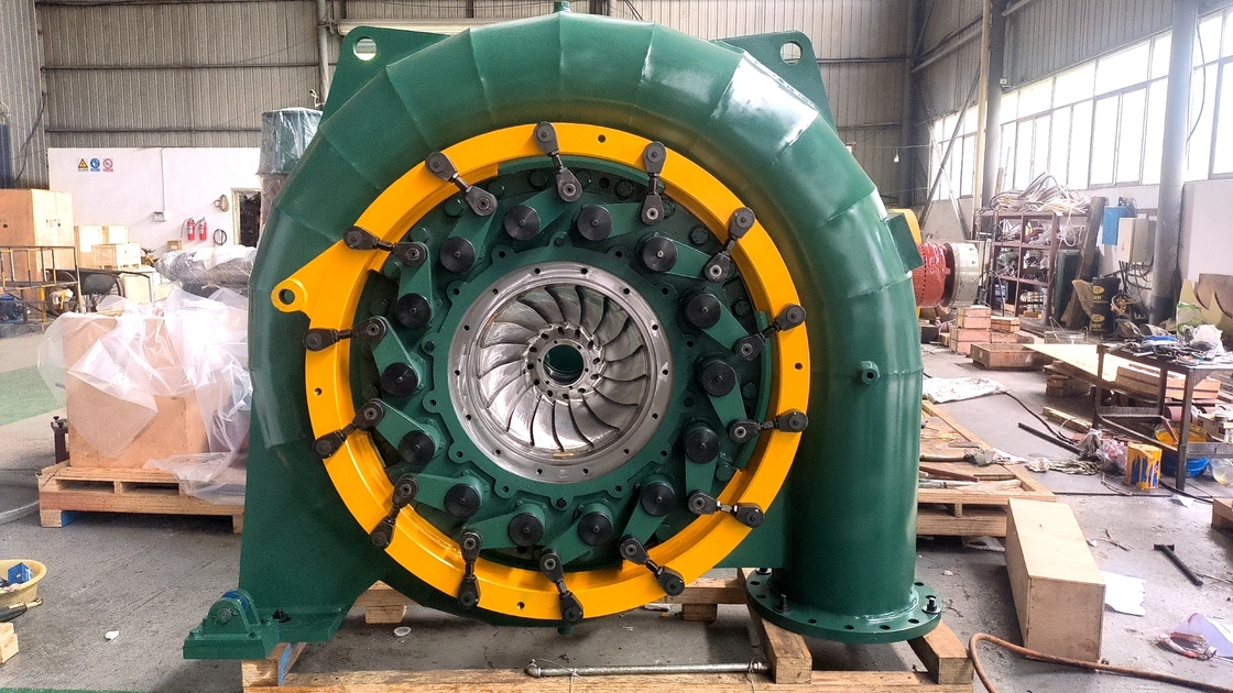 Horizontale of verticale uitlegpatroon waterkrachtturbine synchrone generator type voor industriële toepassingen