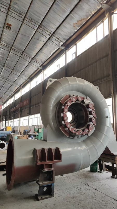 Horizontale of verticale uitlegpatroon waterkrachtturbine synchrone generator type voor industriële toepassingen