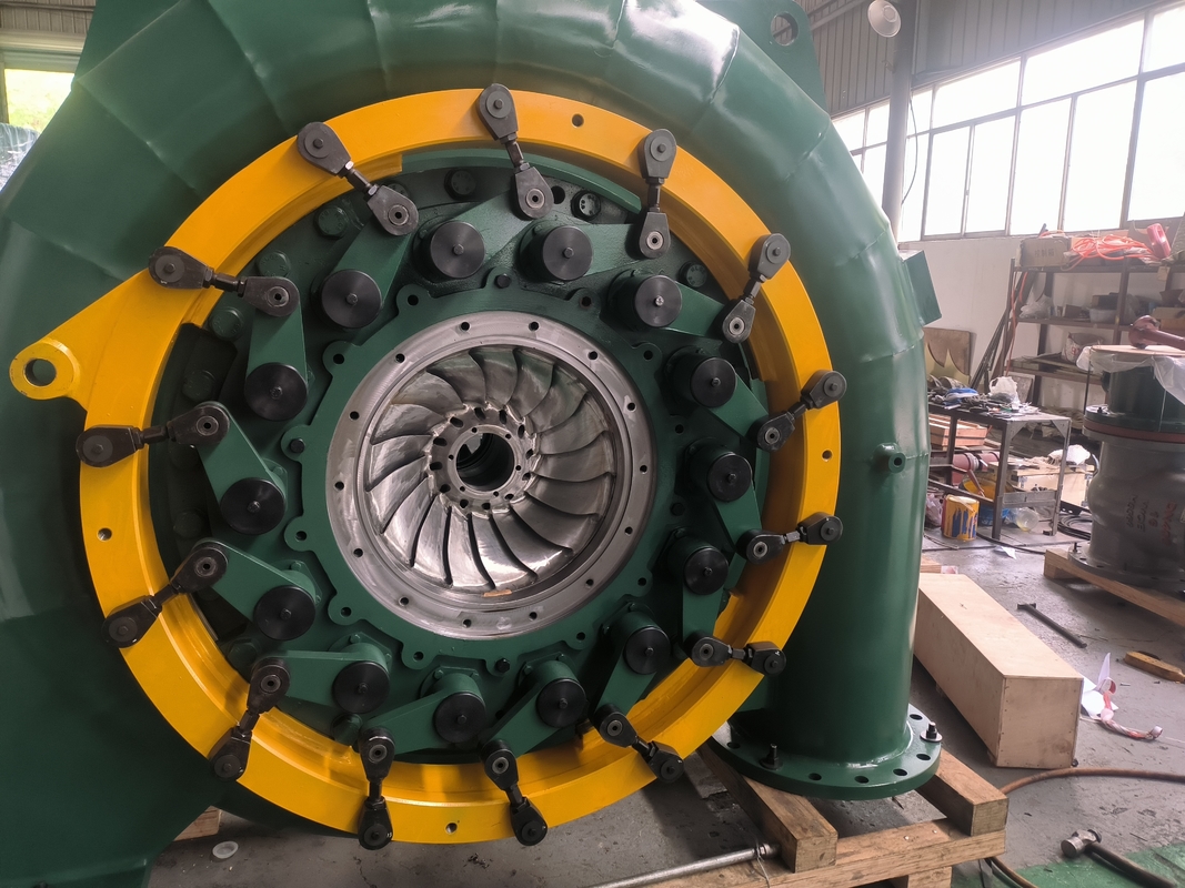 Horizontale of verticale uitlegpatroon waterkrachtturbine synchrone generator type voor industriële toepassingen