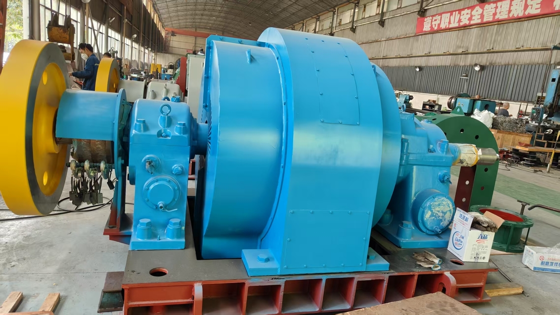 Lange levensduur Waterturbinegenerator die in binnen- en buitenomgevingen werkt met snelheden van 300-3000 tpm