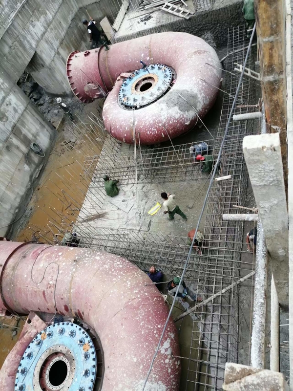 150 RPM-1000 RPM snelheidsbereik Waterturbinegenerator Lage geluidsniveau ≤80dB en lange levensduur Meer dan 30 jaar