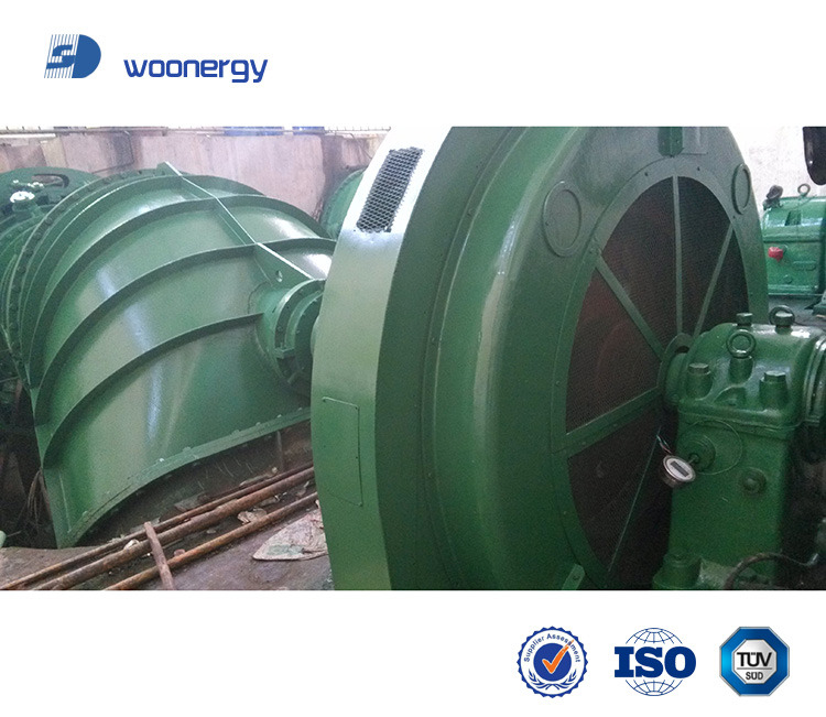 3-Fase Synchrone Generator Francis Hydro Turbine met Ontwerphoogte 20m tot 500m en voor Verticale of Horizontale Installatie