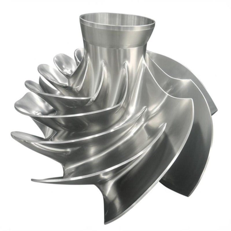 Hydro Turbine Loper met Snelheidsbereik 150RPM-1000RPM Aangepaste Bladbreedte en 0,5-10 Meter Loperdiameter