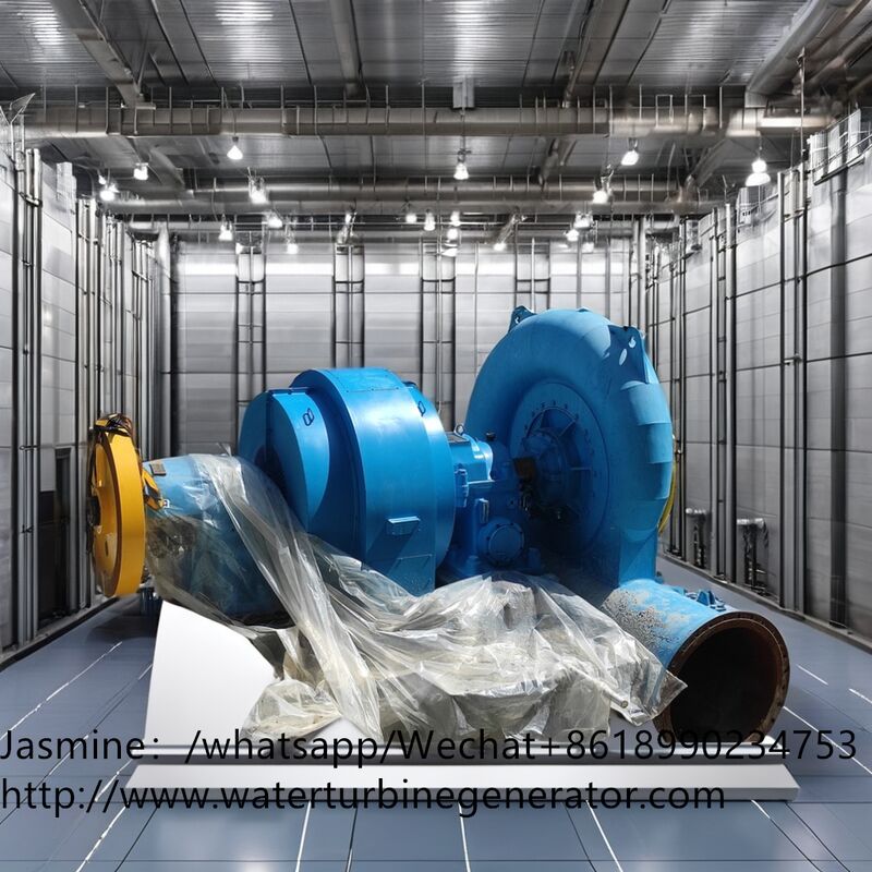 Francis Turbine Generator 300kW tot 20 MW met 30~50 Years Lifespan en Automatic Governor Control voor Hydropower Plants