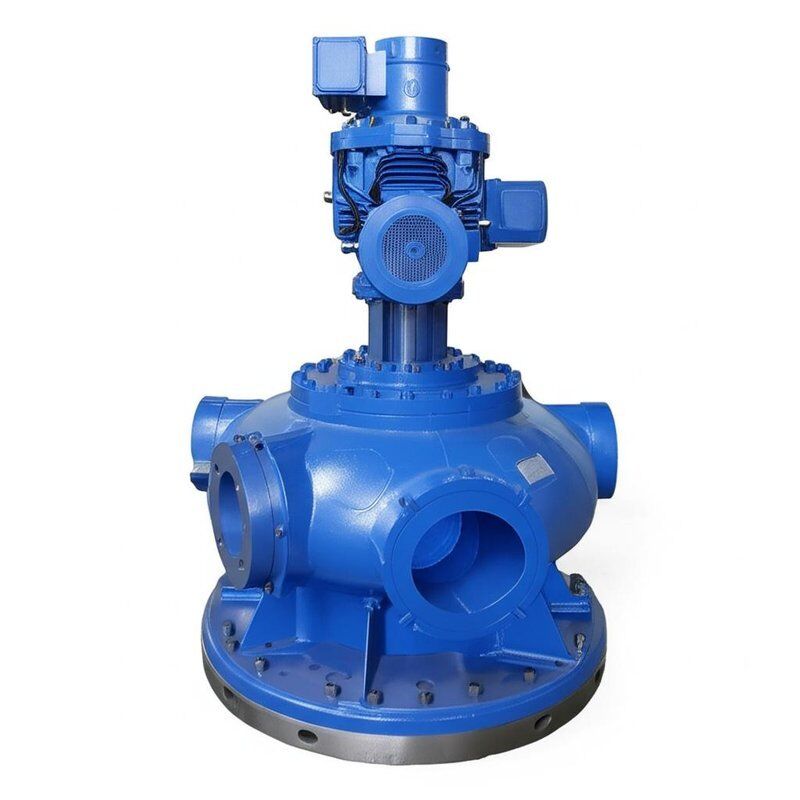 Watergekoelde waterturbinegenerator met verticale installatie voor 120M tot 200M waterhoogte Duurzame energie-apparatuur