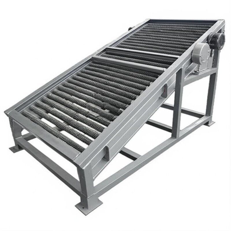 Door motoren aangedreven vuilroosterreinigingsmachine met een dikte van 4,5 tot 16 mm en een snelheidsbereik van 150 RPM-1000 RPM voor het verwijderen van industrieel afval