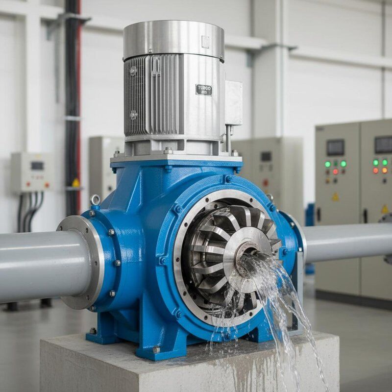 400-600 mm buisdiameter Turgo turbinegenerator Waterkrachtapparatuur ontworpen om de energieopbrengst en betrouwbaarheid te maximaliseren