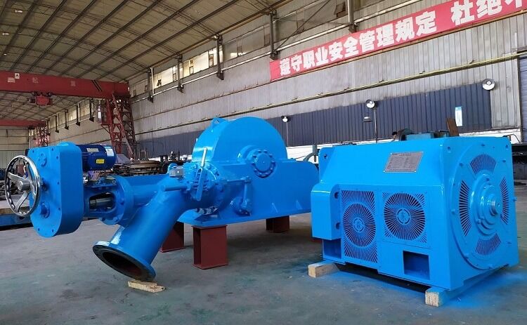 Borstelloos of statisch bekrachtigingssysteem hydroturbine-wiel met OEM-flexibiliteit en een inlaatdruk van 10 MPa, geoptimaliseerd voor waterkrachtsystemen