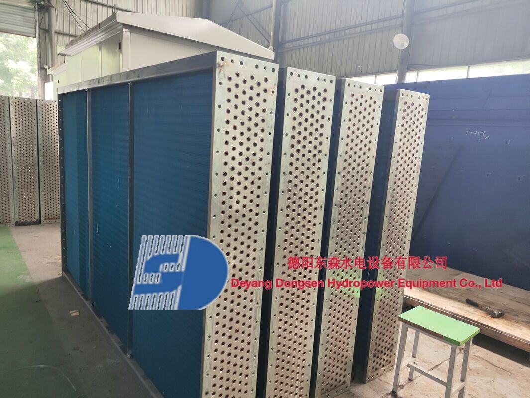 Olieviscositeitsbereik 10-500 cSt Hydraulische Oliekoeler OEM Rechts Biedt Koeling van Hydraulische Vloeistof en Stabiliteit van de Systeemtemperatuur