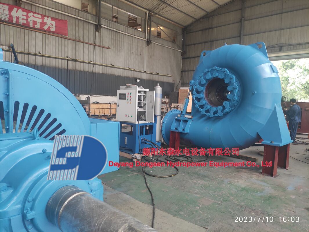 Oem-hydro-elektrische turbine-componenten van roestvrij staal geoptimaliseerd voor efficiëntie en duurzaamheid van waterkrachtcentrales