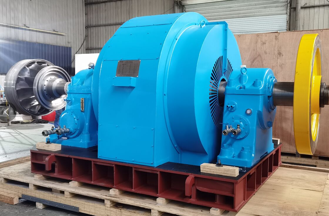 Francis Runner Waterturbine Generator Ontworpen voor Design Head 168 tot 357 M Robuuste Francis Turbine Generator Technologie