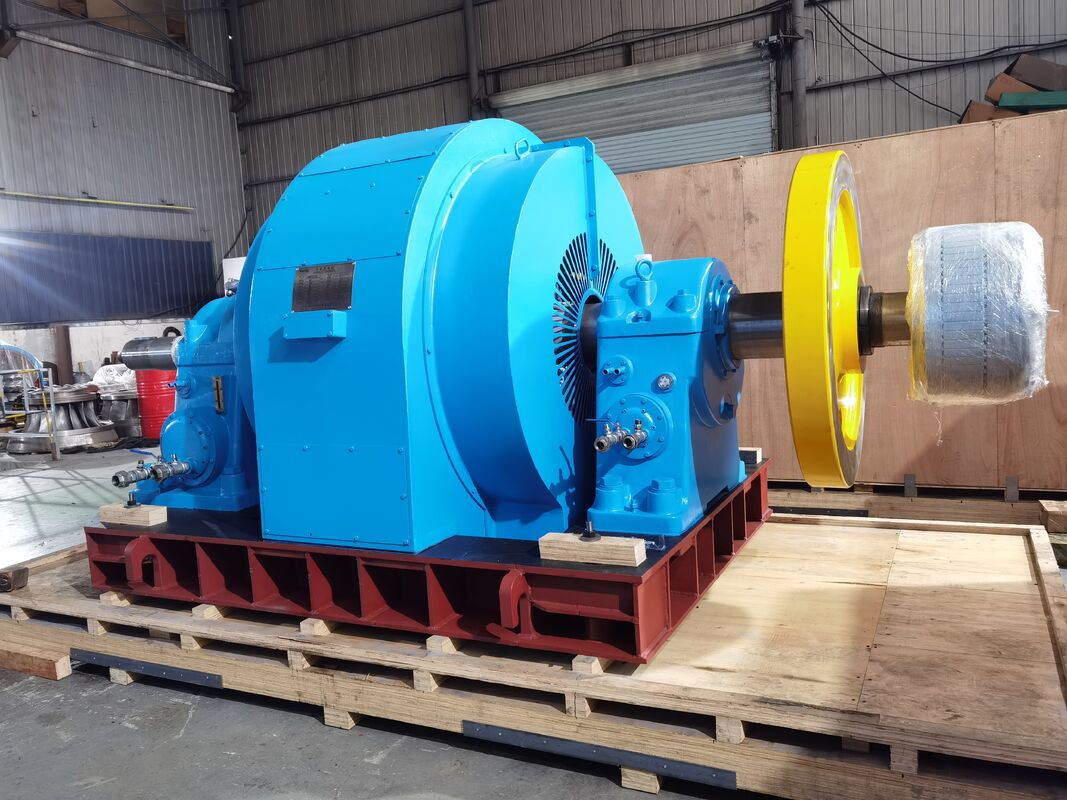 Francis Runner Waterturbine Generator Ontworpen voor Design Head 168 tot 357 M Robuuste Francis Turbine Generator Technologie