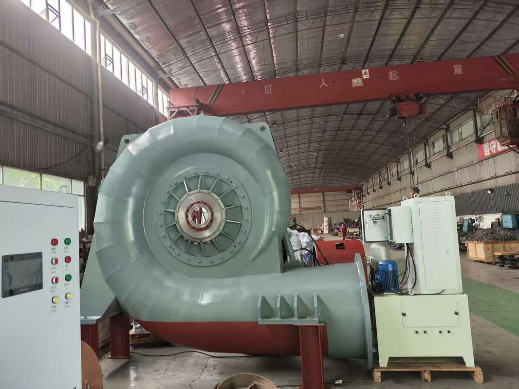 Op maat gemaakte Francis Turbine Generator Waterturbine Generator Geschikt voor waterkrachtcentrales en industriële toepassingen