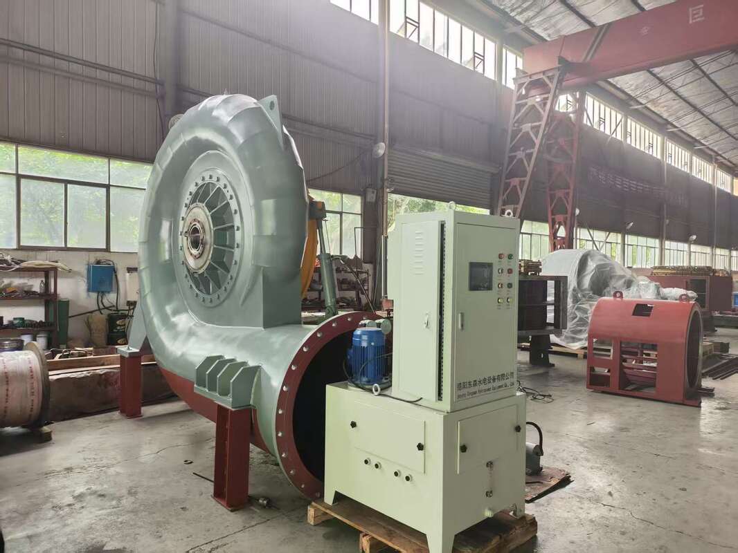 Op maat gemaakte Francis Turbine Generator Waterturbine Generator Geschikt voor waterkrachtcentrales en industriële toepassingen