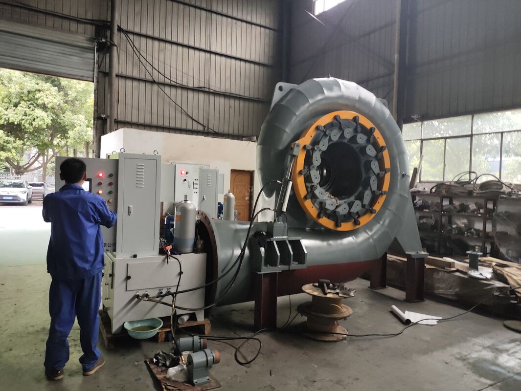 Op maat gemaakte Francis Turbine Generator Waterturbine Generator Geschikt voor waterkrachtcentrales en industriële toepassingen