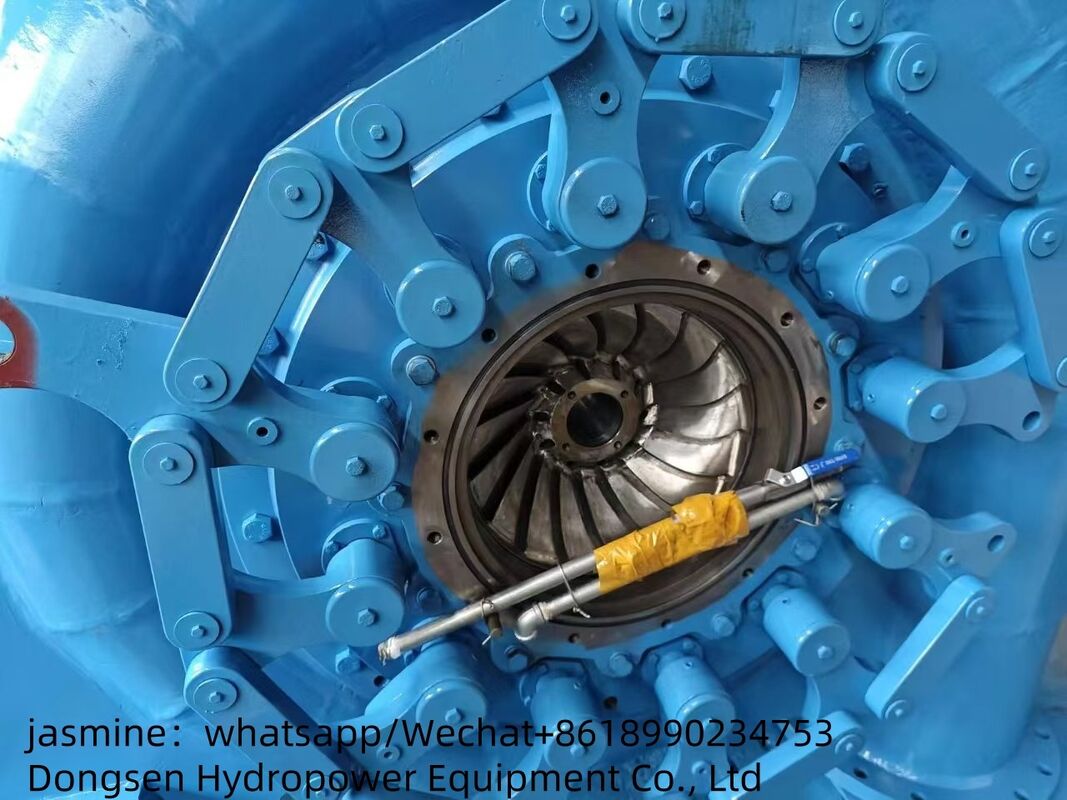 Francis Runner Waterturbine Generator Ontworpen voor Design Head 168 tot 357 M Robuuste Francis Turbine Generator Technologie