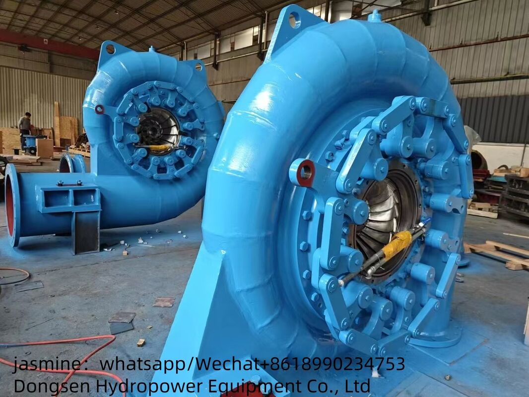 450-1000 RPM Francis Turbine Generator met Microcomputerregelaar en IP54 Bescherming voor Waterkrachtcentrales