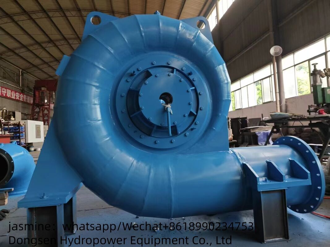Francis Runner Waterturbine Generator Ontworpen voor Design Head 168 tot 357 M Robuuste Francis Turbine Generator Technologie