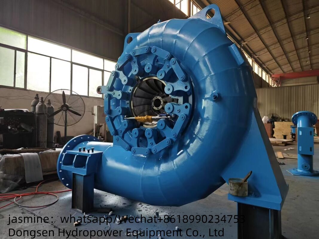450-1000 RPM Francis Turbine Generator met Microcomputerregelaar en IP54 Bescherming voor Waterkrachtcentrales