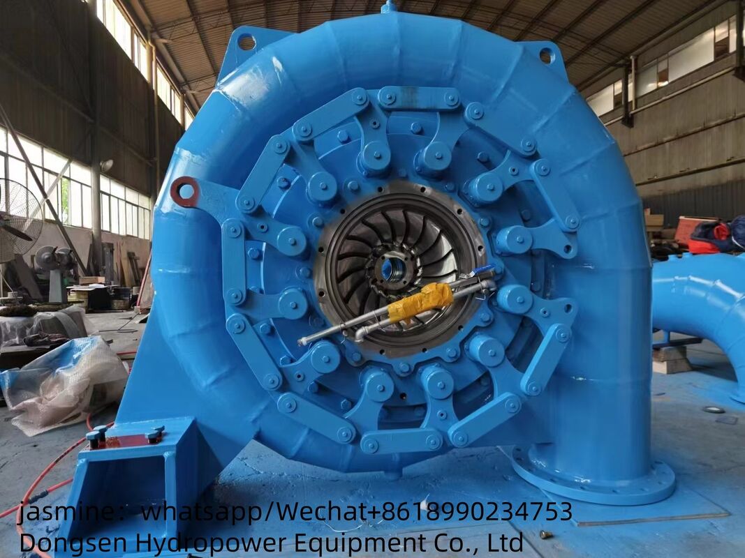 Francis Runner Waterturbine Generator Ontworpen voor Design Head 168 tot 357 M Robuuste Francis Turbine Generator Technologie