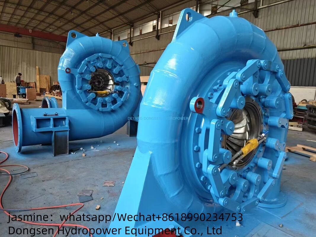 HL220-LJ-134 3.2MW Francis Hydro Turbine Generator Unit High Efficiency Class F Insulation