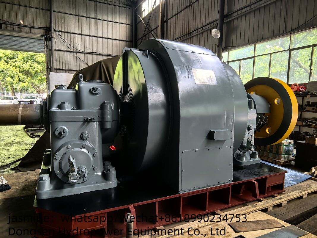 Automatische controlemodus Francis Water Turbine Generator Duurzaam waterkrachtmateriaal voor hernieuwbare energieprojecten