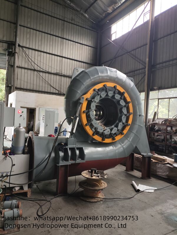 Automatische controlemodus Francis Water Turbine Generator Duurzaam waterkrachtmateriaal voor hernieuwbare energieprojecten