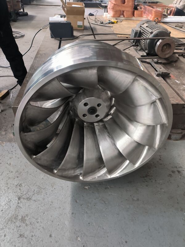 Kaplan Hydroturbinegenerator met lucht- of waterkoeling, loopwijdte 1-10 meter en vermogenfactor 0,8-0,9 voor hernieuwbare energie